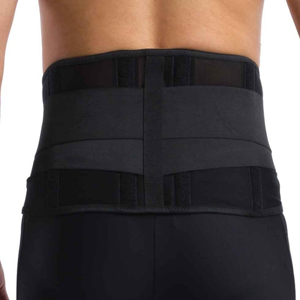 SEMI-RIGID LUMBOSACRAL BACK SUPPORT
