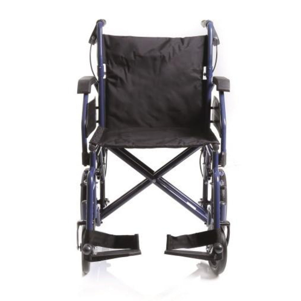 WHEELCHAIR  WITH MEDIUM SIZE BACK WHEELS