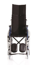 FOLDING WHEELCHAIR WITH RECLINING BACKREST
