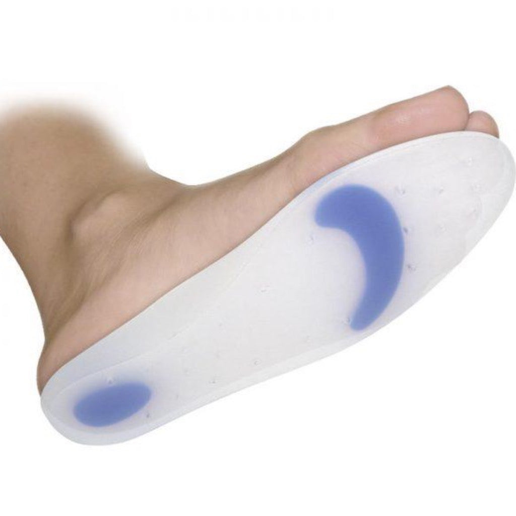 Sira Beauty Silicone Gel Sport Insole Orthotic insole transparent