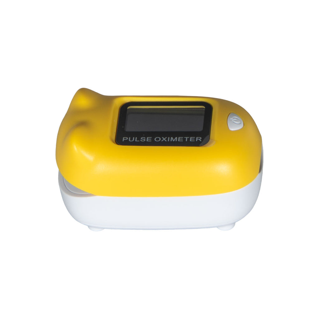 Pediatric Fingertip Pulse Oximeter Yellow CMS50Q1
