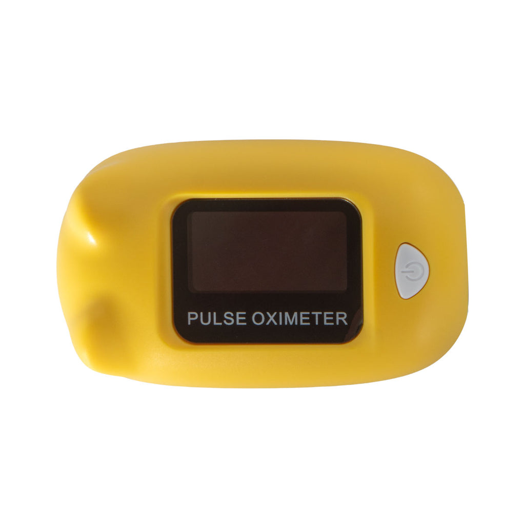 Pediatric Fingertip Pulse Oximeter Yellow CMS50Q1