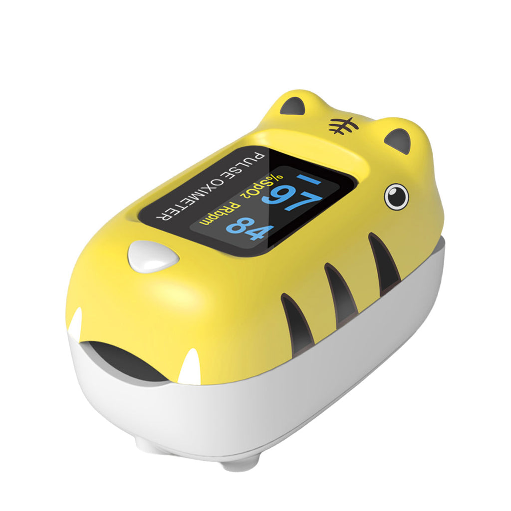 Pediatric Fingertip Pulse Oximeter Yellow CMS50Q1