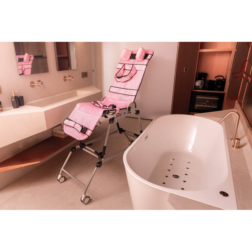 Bath Chair “Wave” L Pink