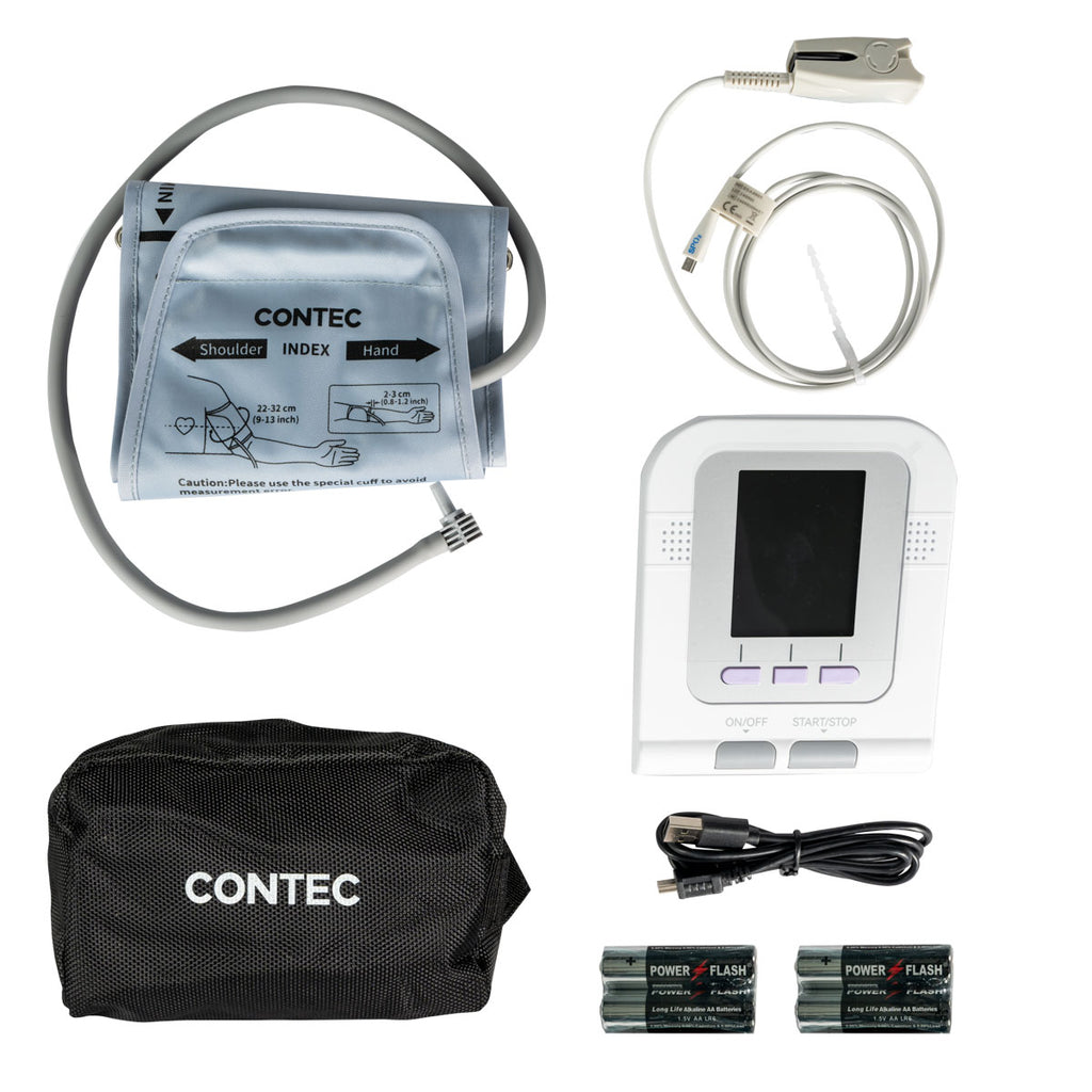 Digital Sphygmomanometer with SP02 Measurement (08A)