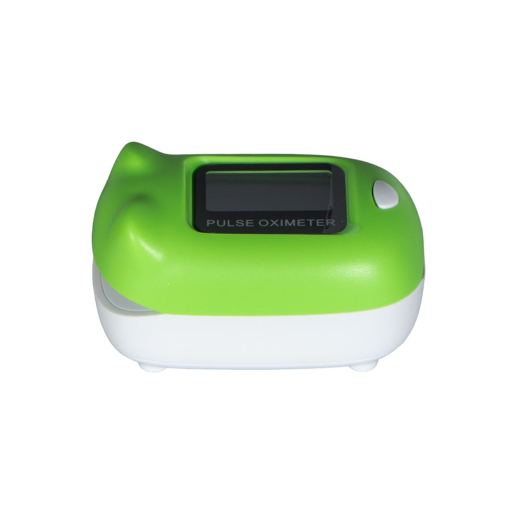 Pediatric Fingertip Pulse Oximeter Green CMS50Q1