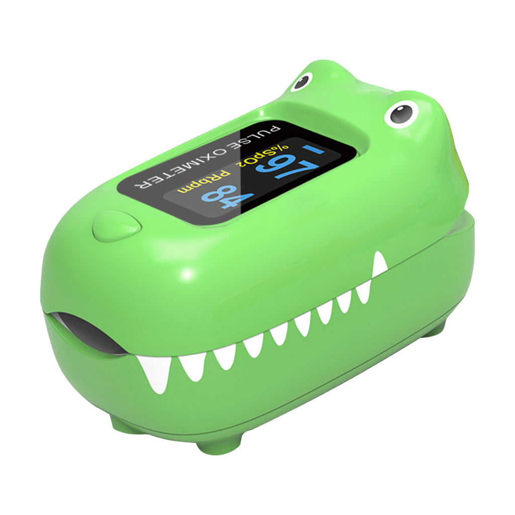 Pediatric Fingertip Pulse Oximeter Green CMS50Q1