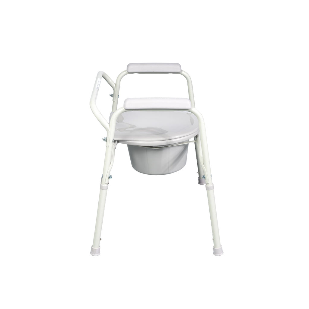 Fixed Commode Chair Beige