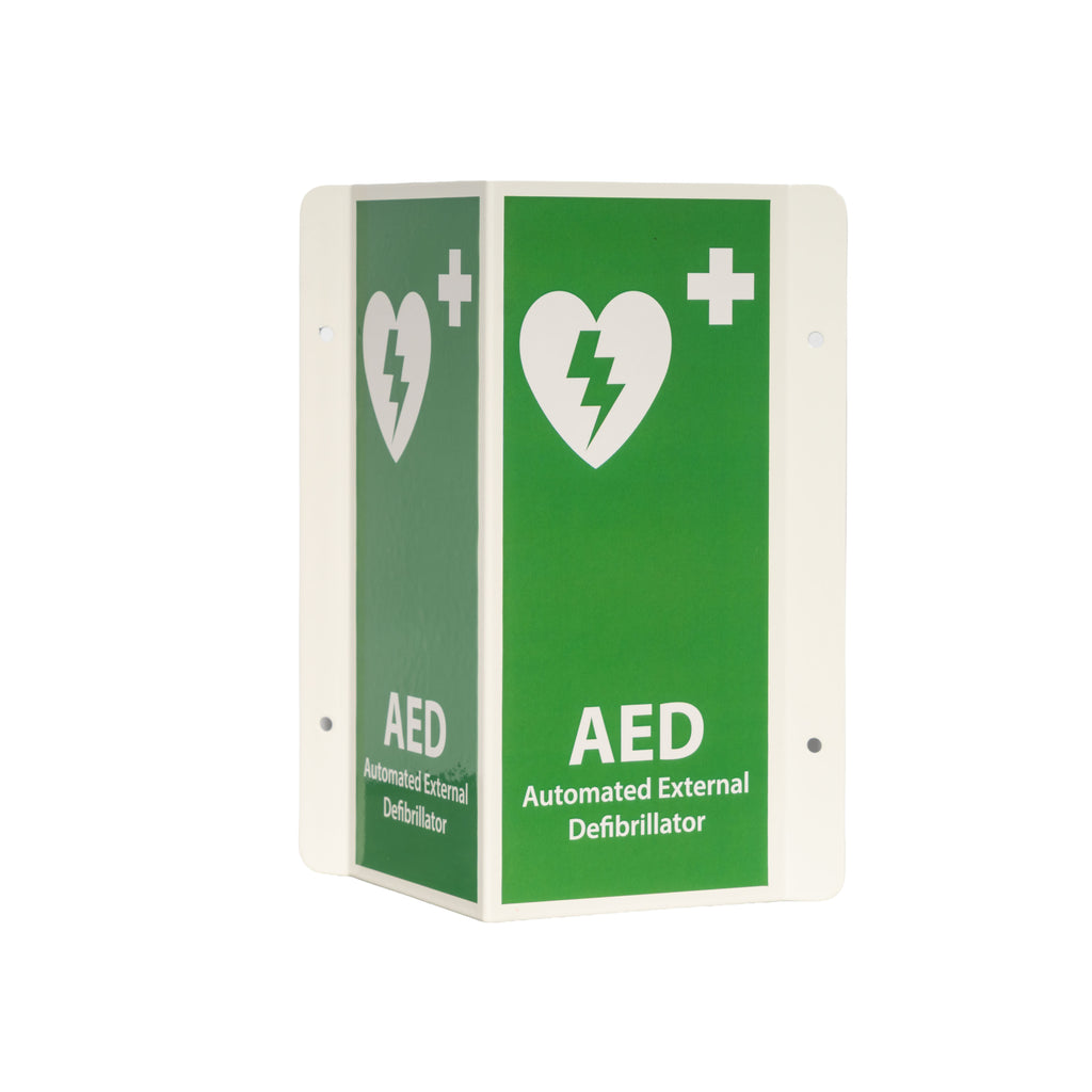 AED 3D Sign (V-Shaped)