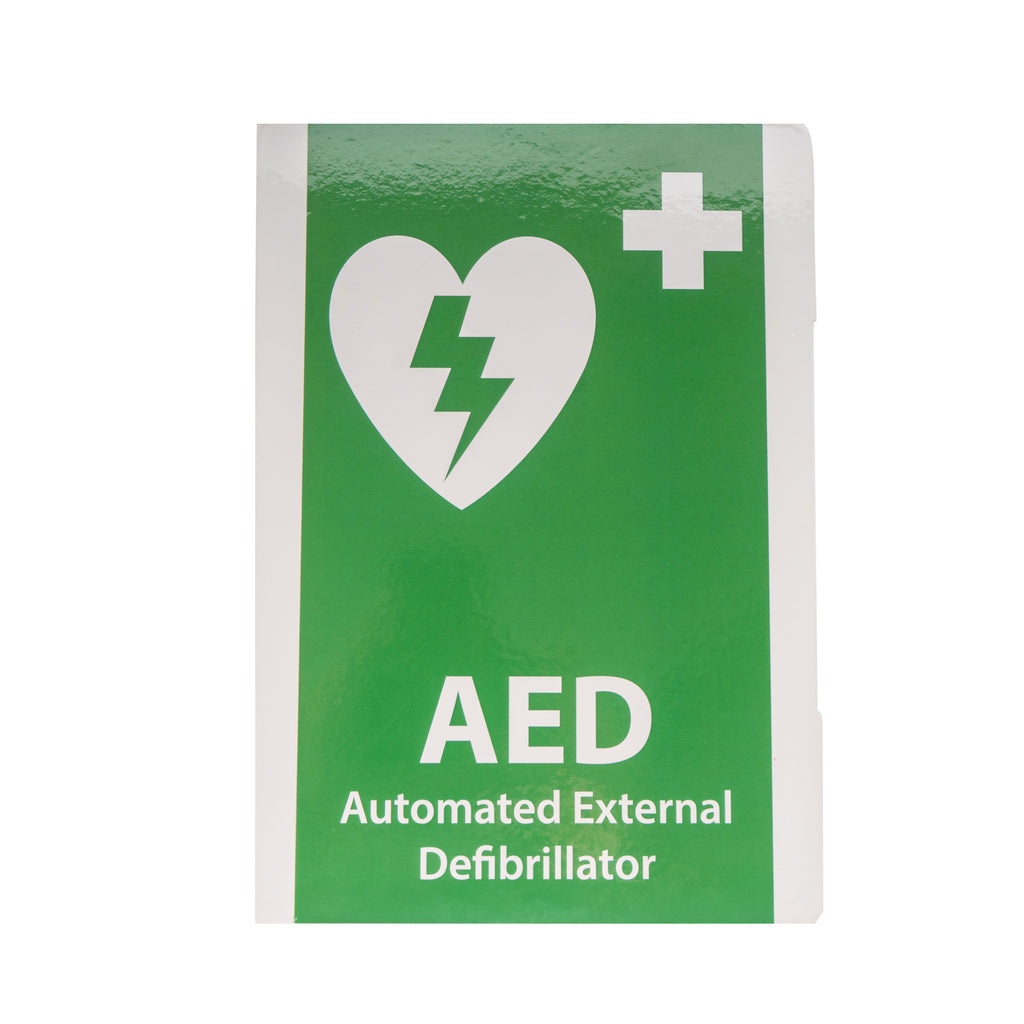 AED Sign L Shape
