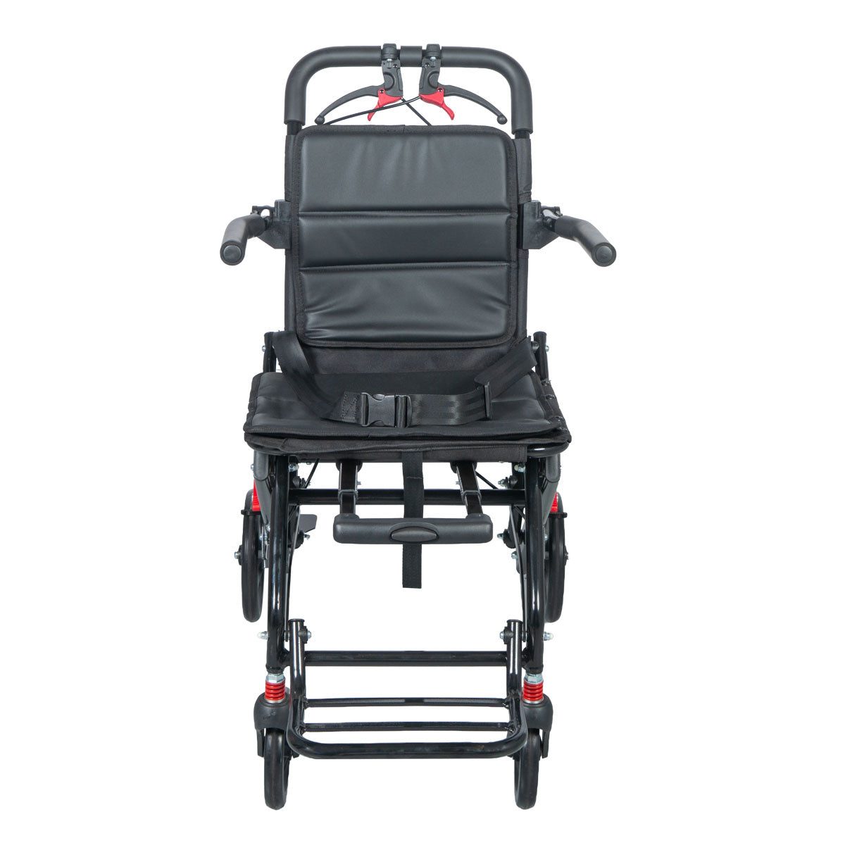 I-Travel wheelchair – front view with safety belt