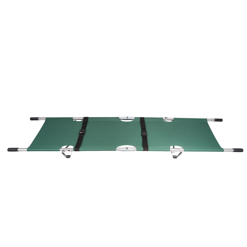Folding Stretcher, Single Fold - Green