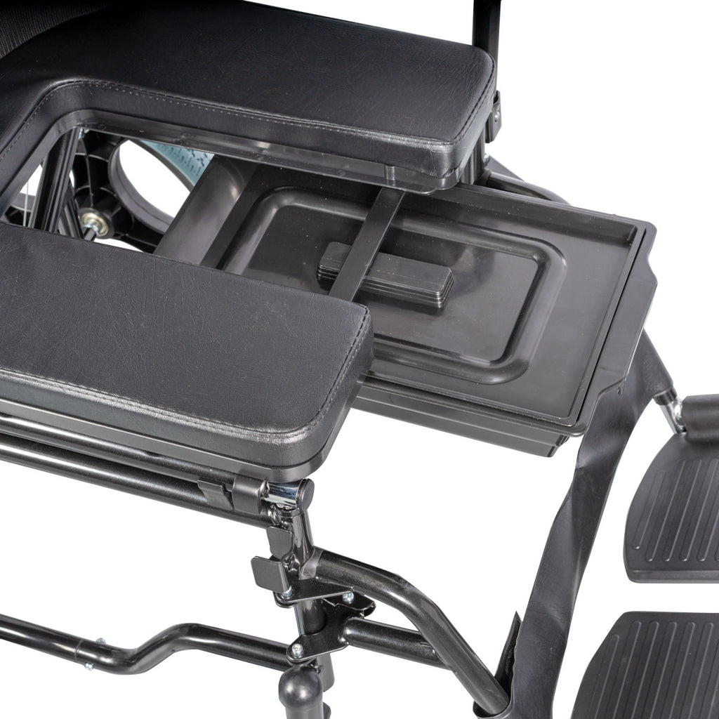 Indoor Wheelchair III with Commode
