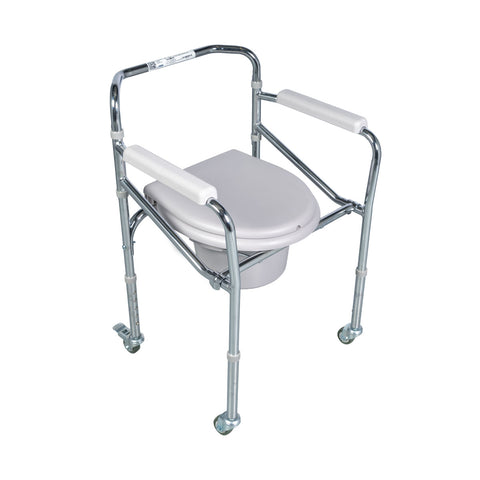 Wheeled Folding Toilet