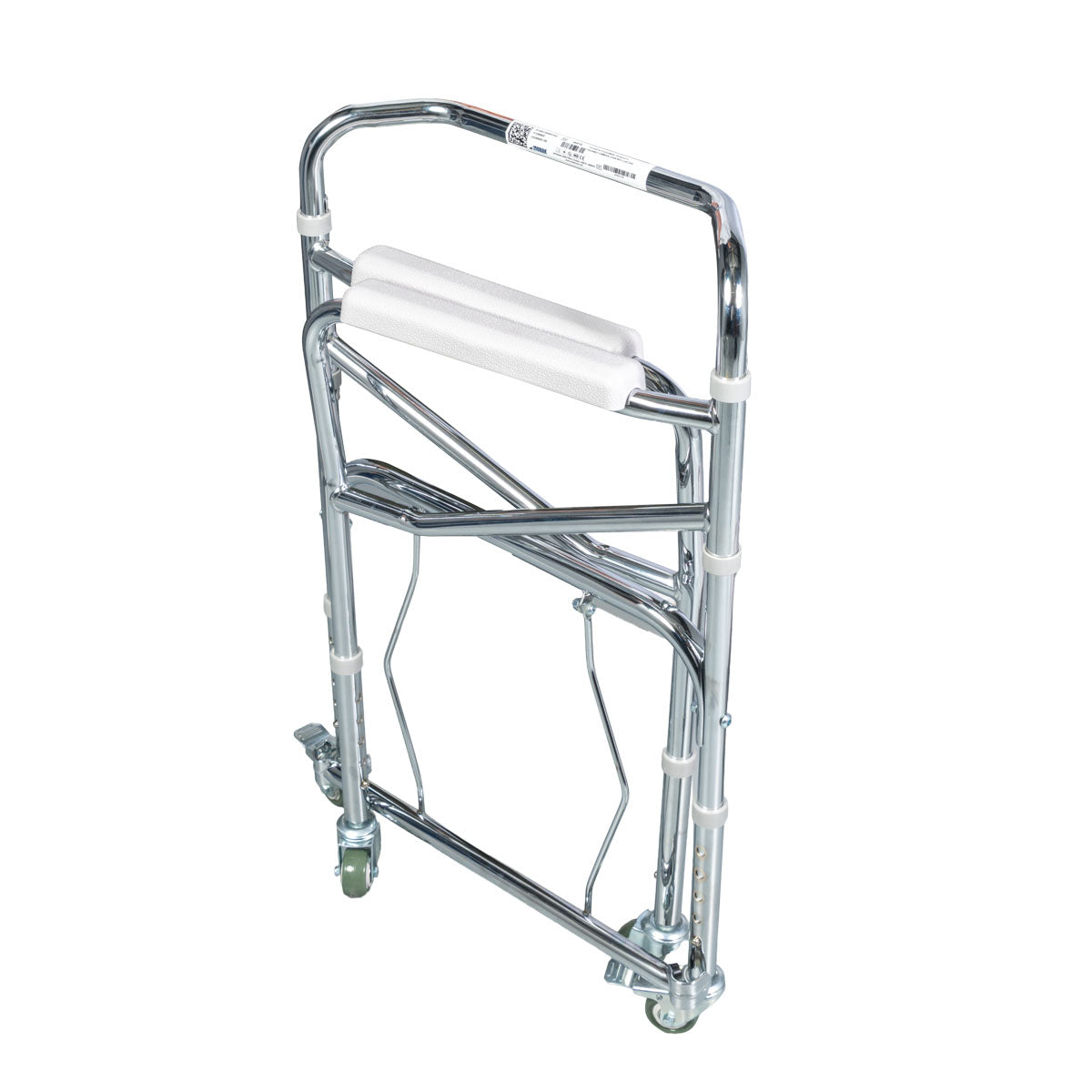 WHEELED FOLDING TOILET