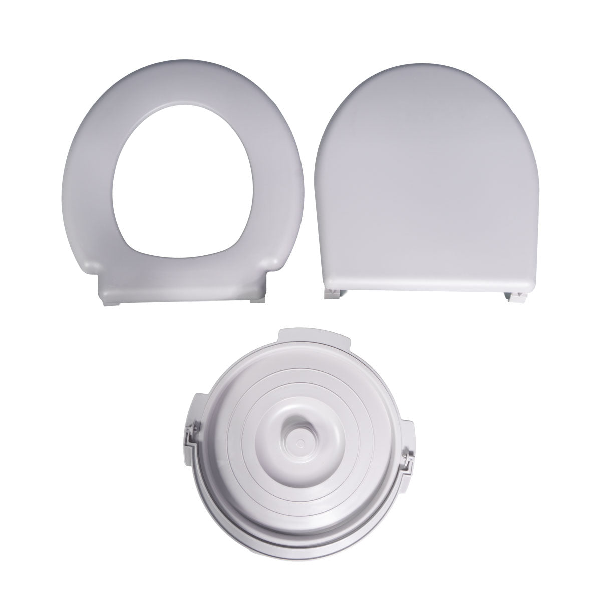 WHEELED FOLDING TOILET