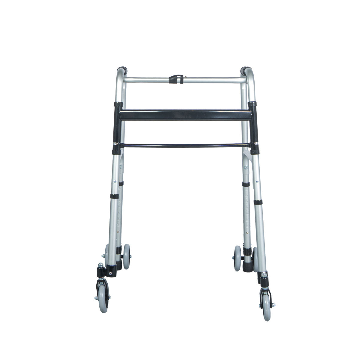 Walker with swivel castors – front view