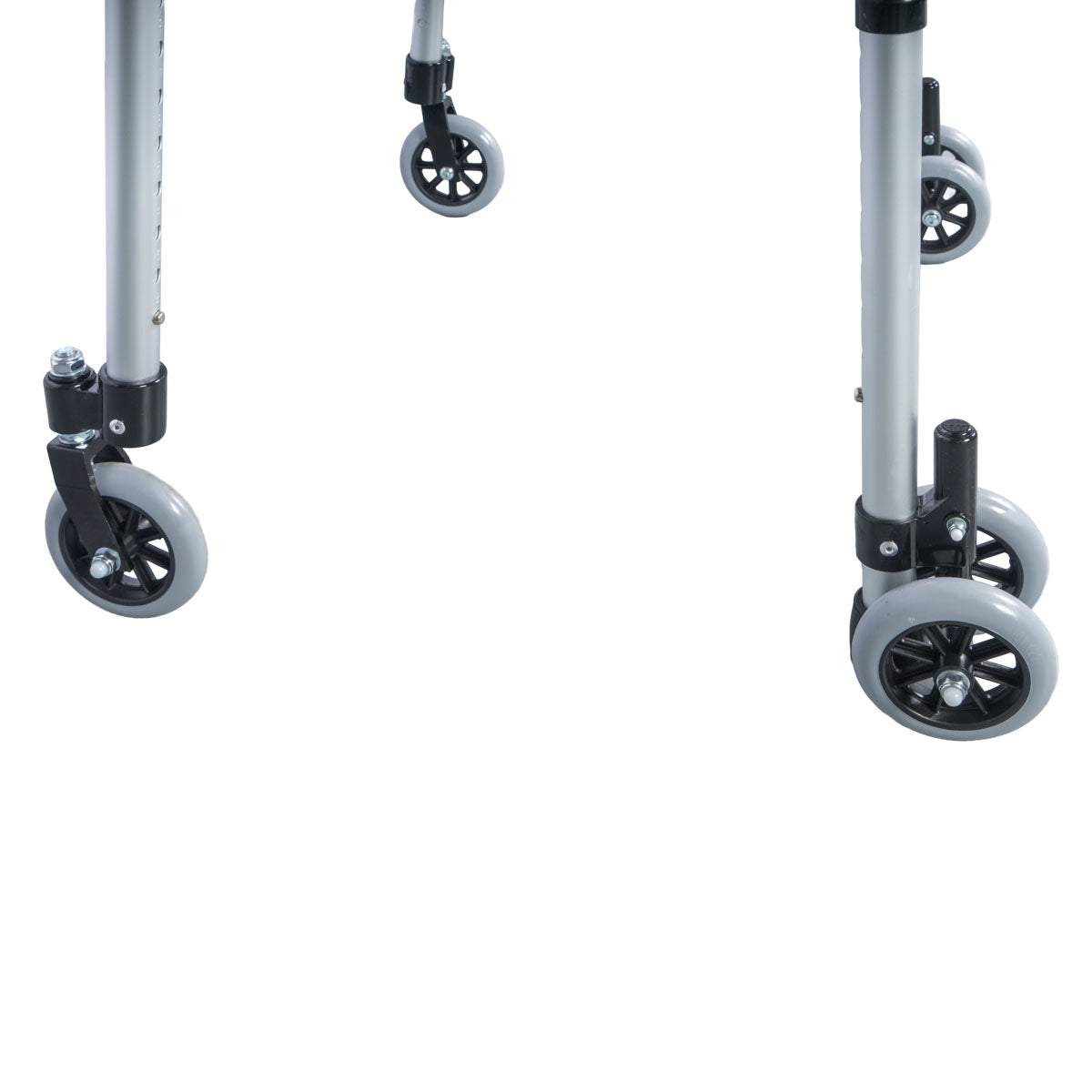 Walker front castors detail