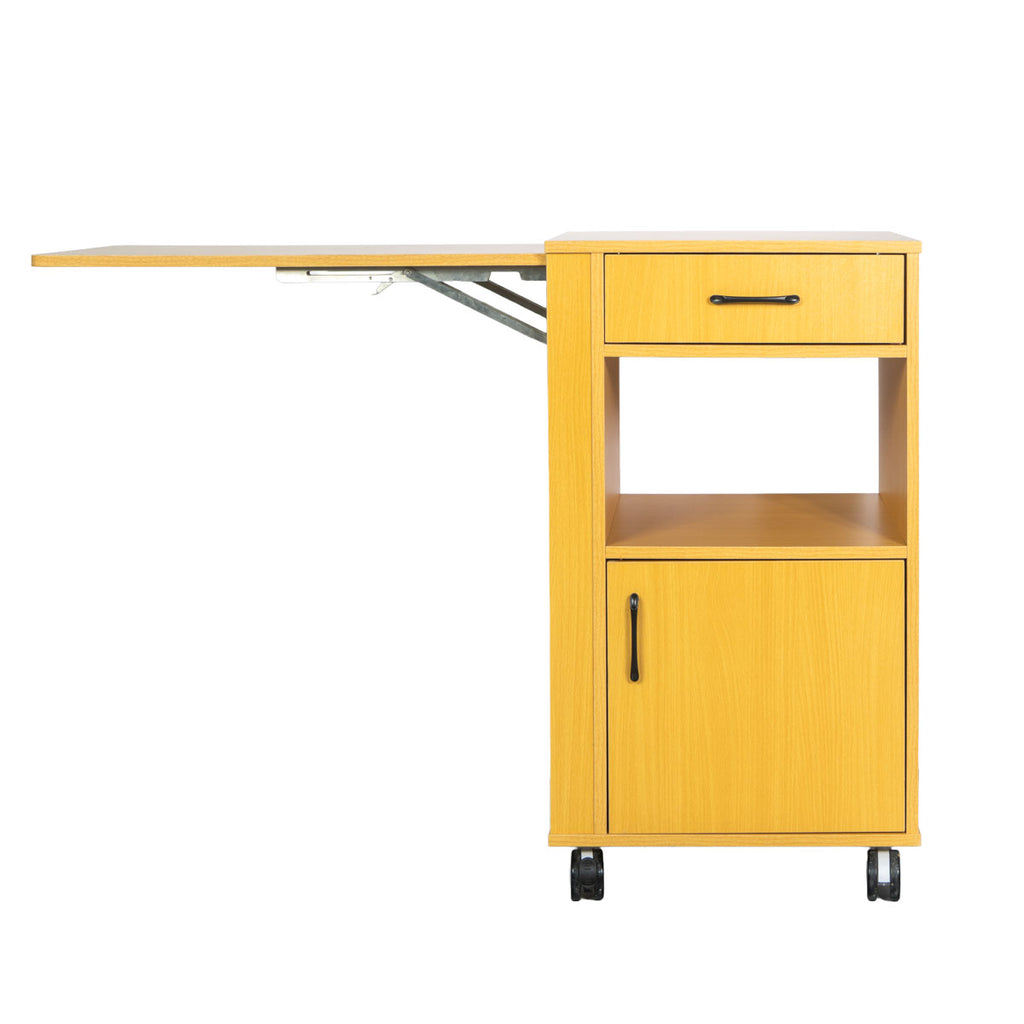 Luxury Wooden Bedside Cabinet with Table