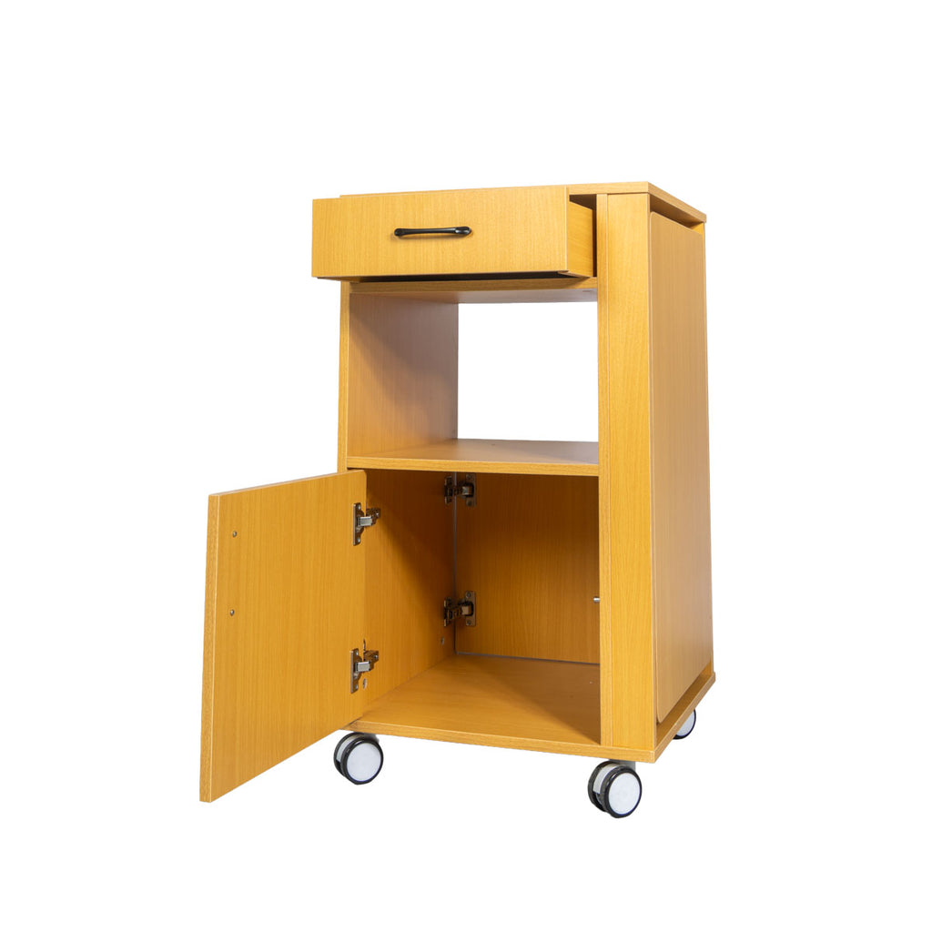 Luxury Wooden Bedside Cabinet with Table