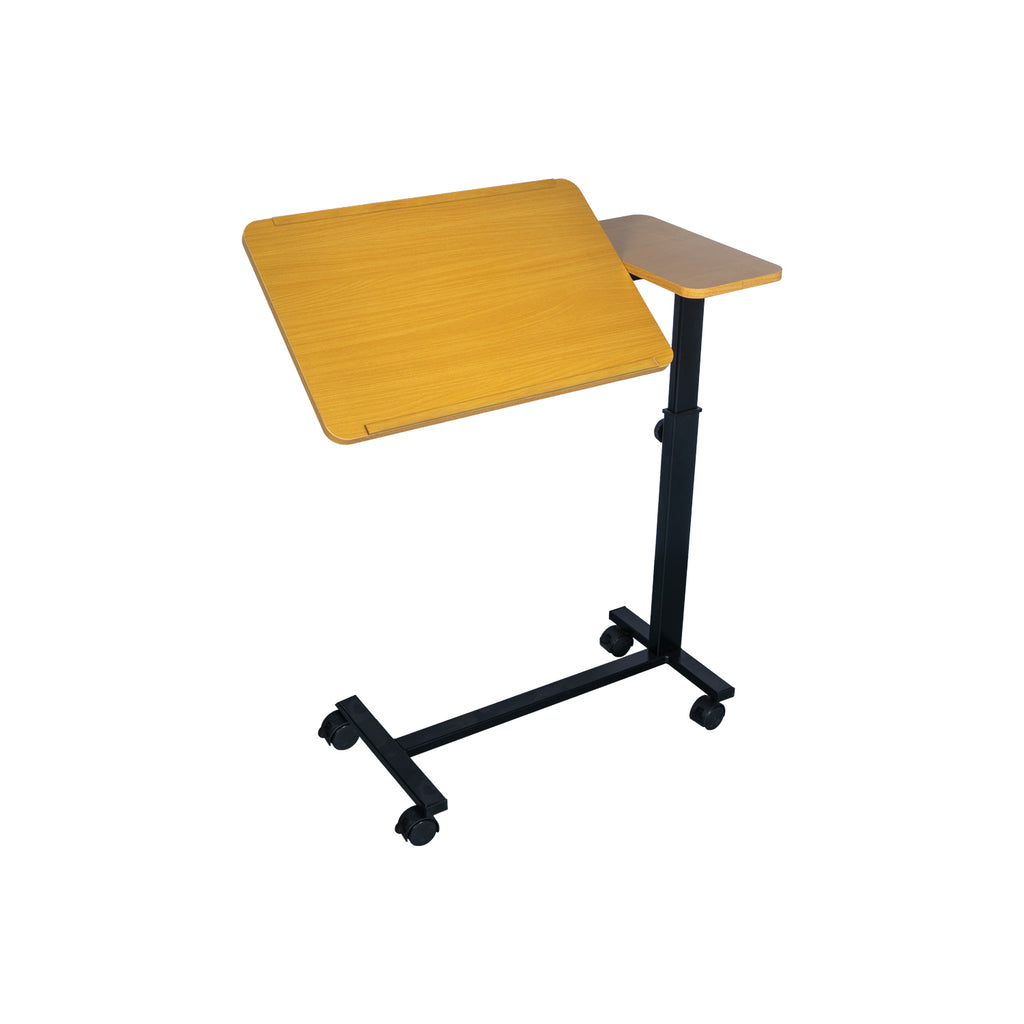 Reclining Wooden Overbed Table