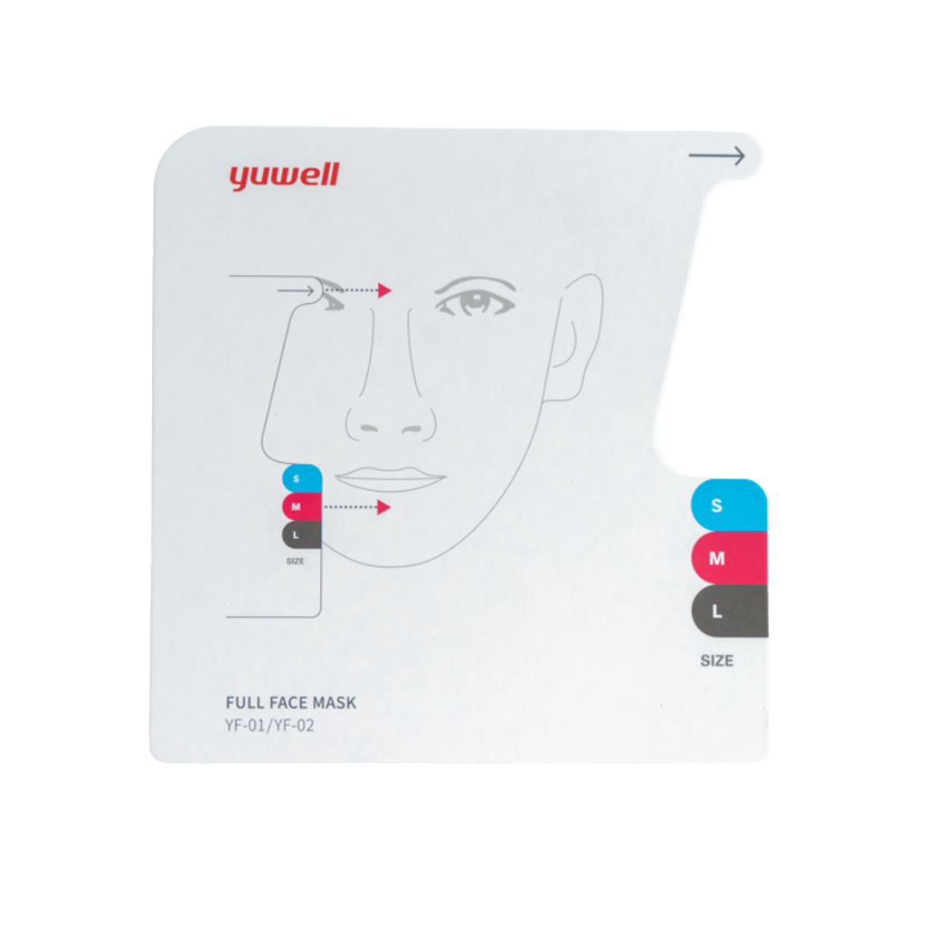 Full Face Mask YF-02 x-Large Yuwell