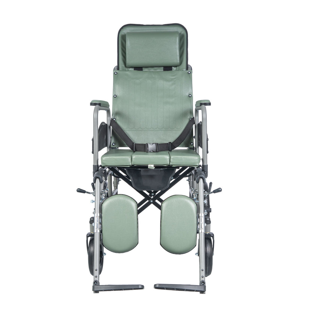 Reclining Wheelchair with Commode "Proteus IV"