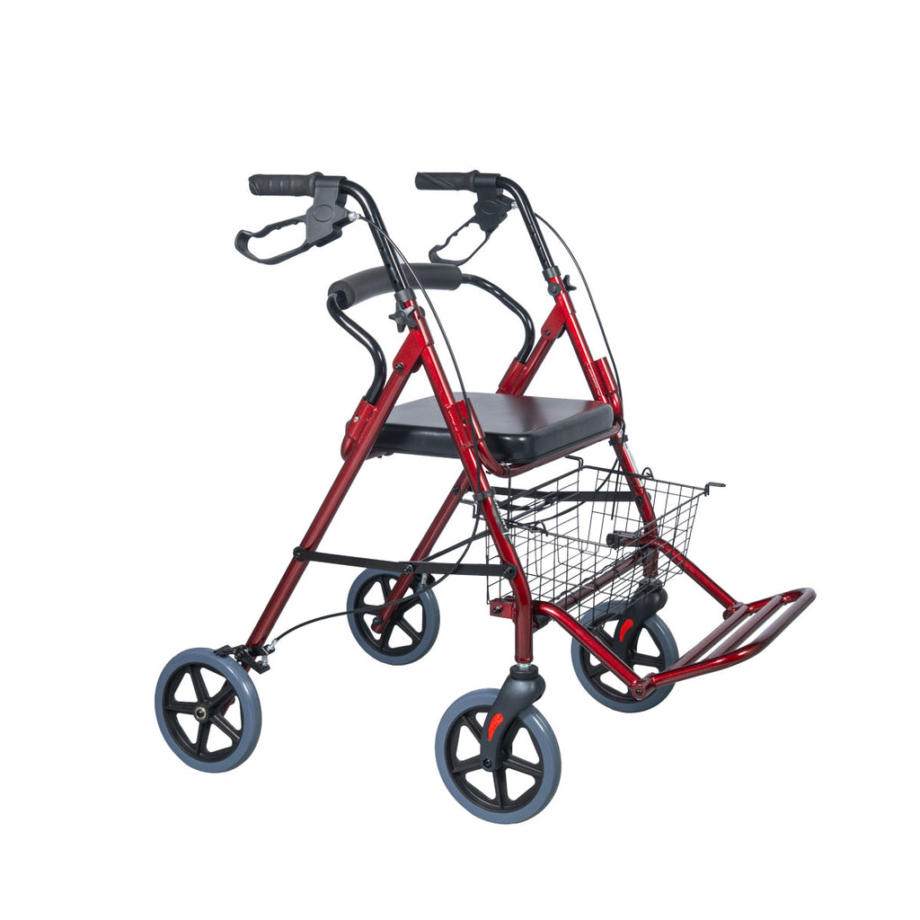 Rollator Walker 2 in 1 "Cherry"