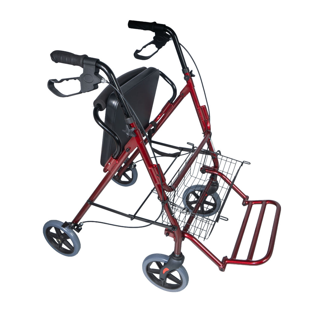 Rollator Walker 2 in 1 "Cherry"