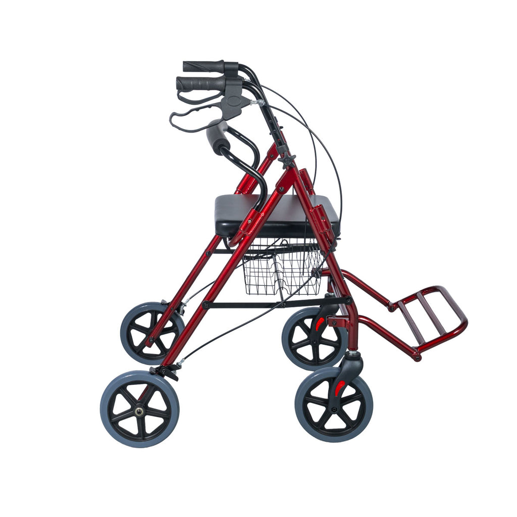 Rollator Walker 2 in 1 "Cherry"