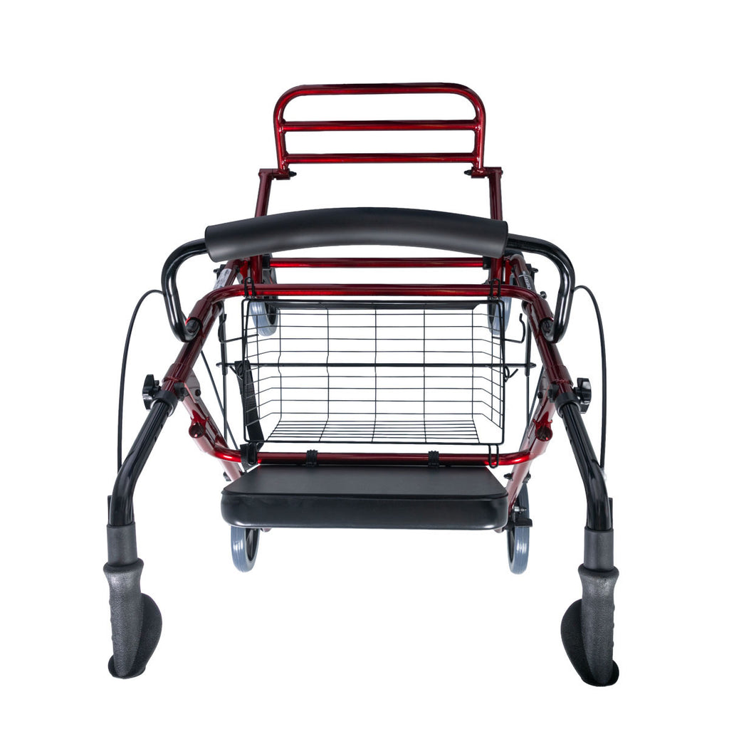 Rollator Walker 2 in 1 "Cherry"