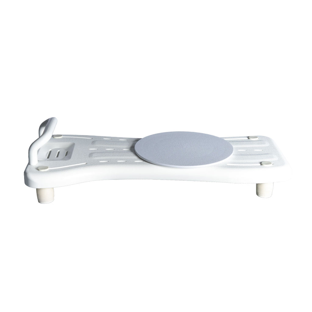 Adjustable Bathtub Board with Rotating Base