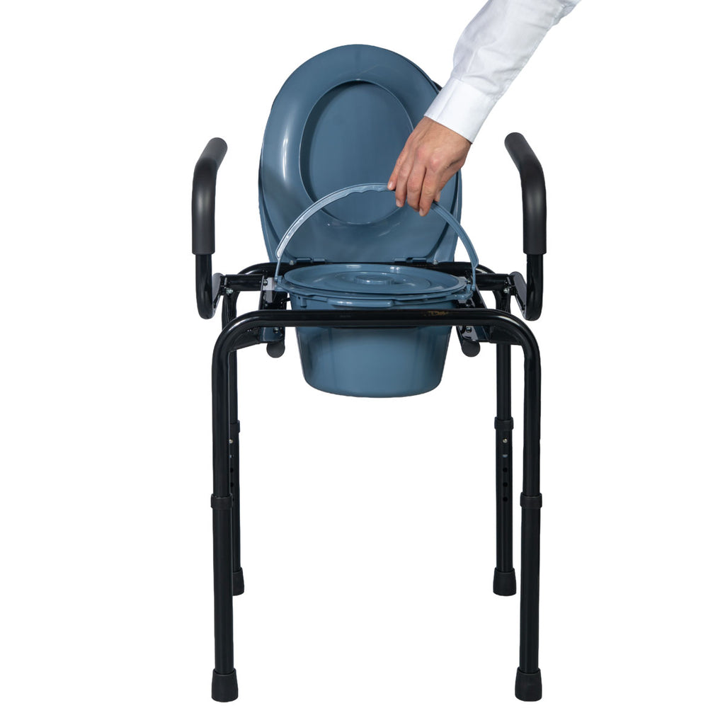 Premium Toilet with Raising Armrests