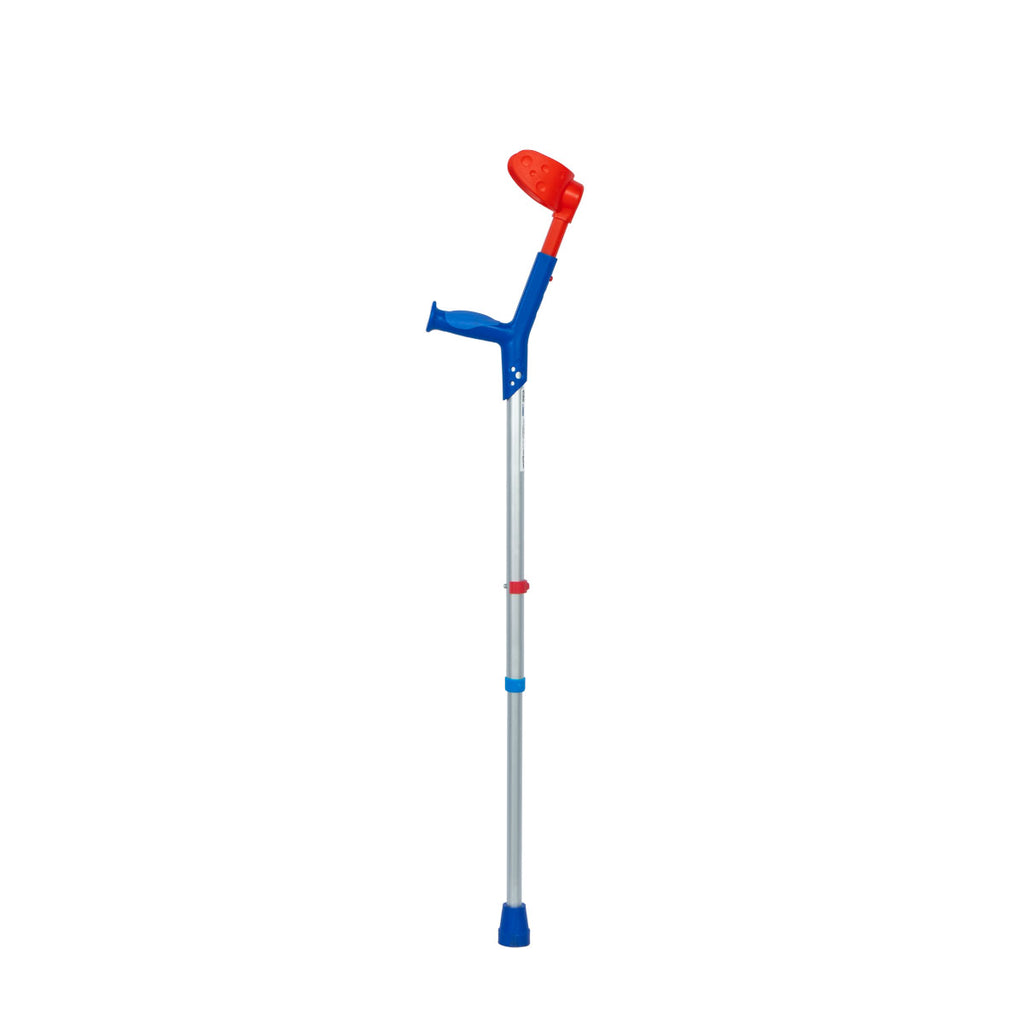 Forearm Crutch with Adjustable Handle for Children - Blue