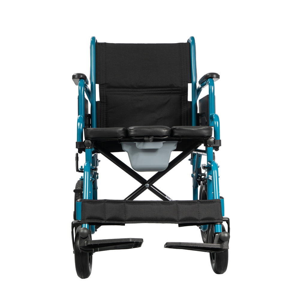 Commode Wheelchair U-Shape Aegeus