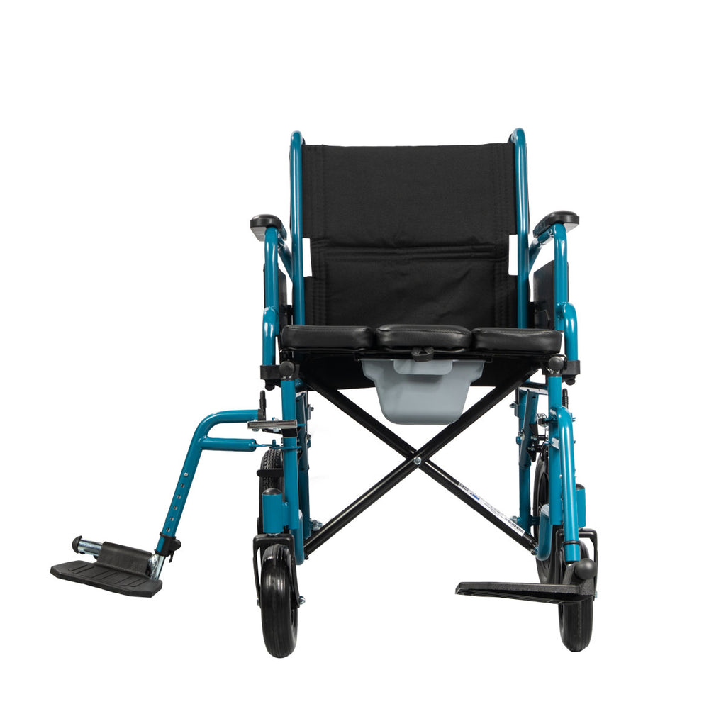 Commode Wheelchair U-Shape Aegeus