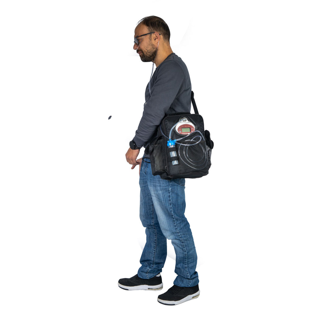Pulse and Continuous Flow Portable Oxygen Concentrator