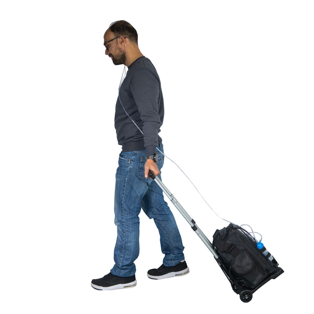 Pulse and Continuous Flow Portable Oxygen Concentrator