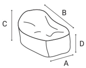 Stabilo System Beanseat Reshapeable Orthopaedic Positioning Pouf