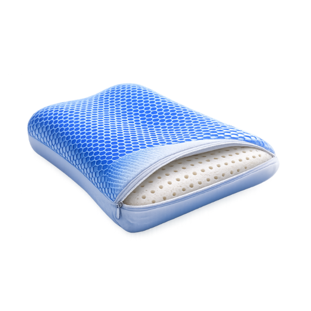 Coolhive Zero Pressure pillow – breathable honeycomb structure