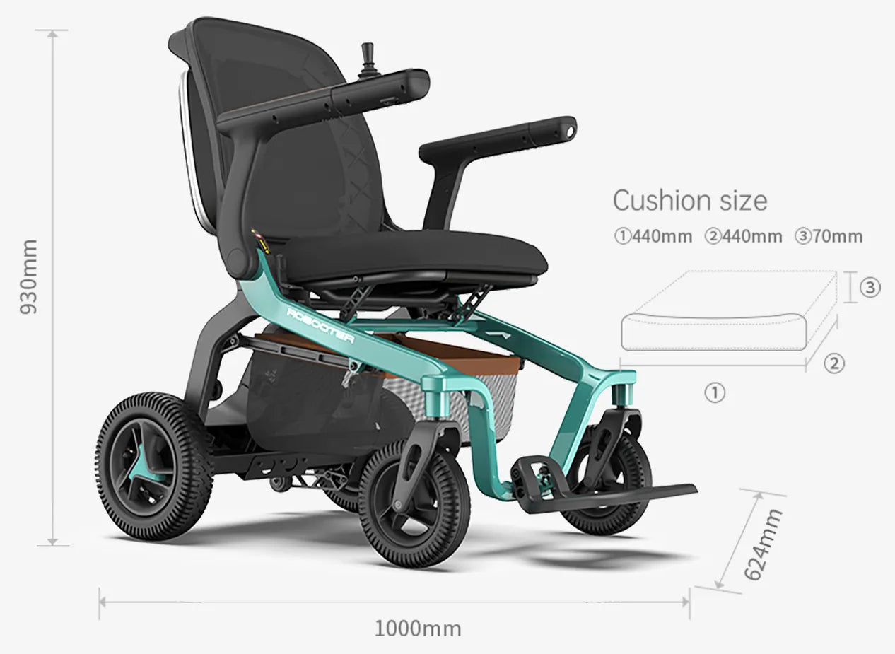 Robooter E40 dimensions