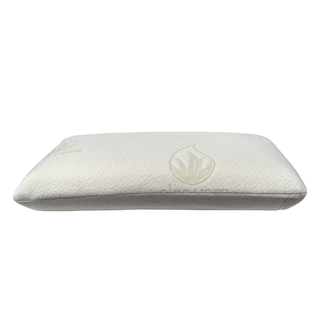 Pillow with Gel & Memory Foam "Aloe Vera " (60cm x 40cm x 12cm)