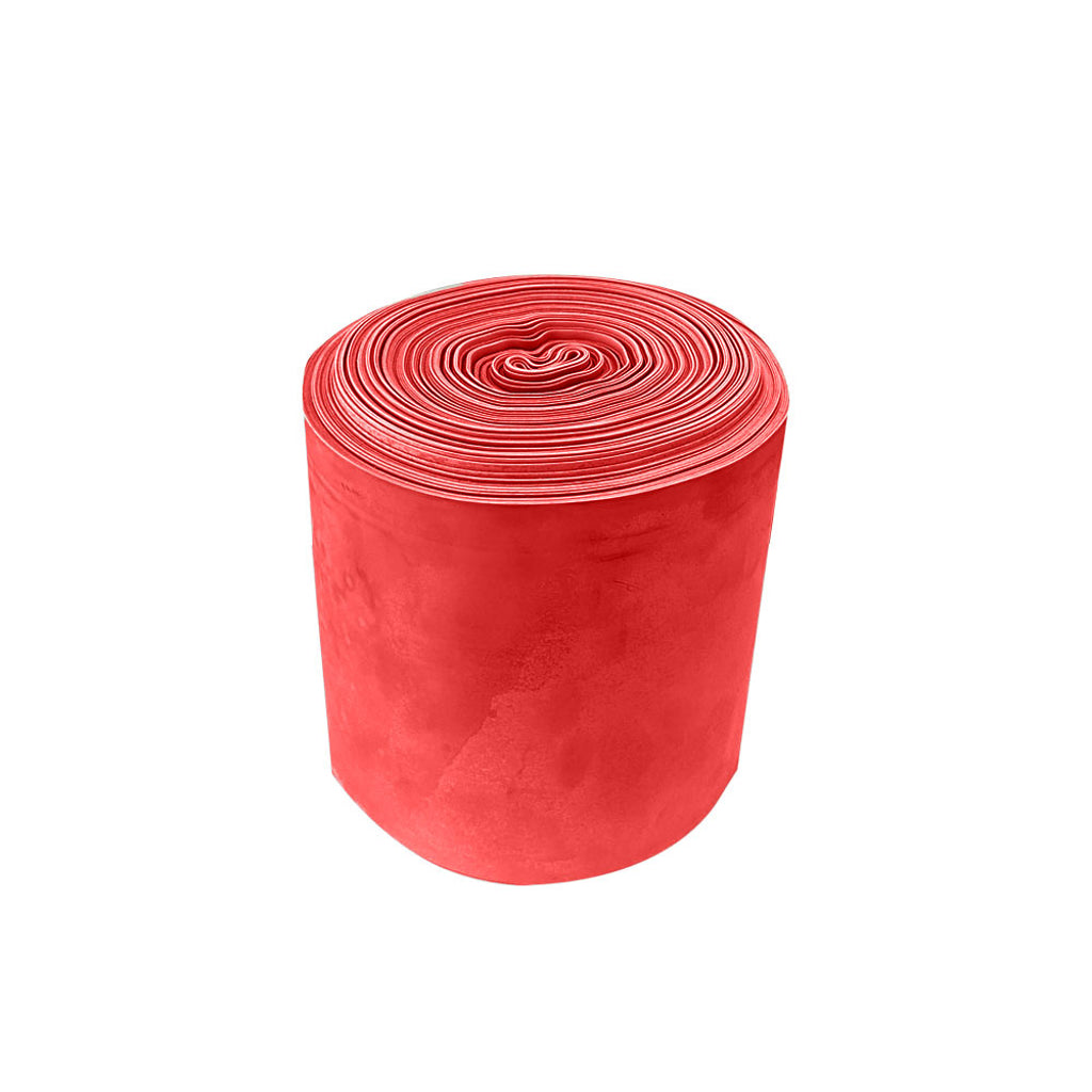 CanDo® Low Powder Exercise Band - 45,5m roll - Red - light