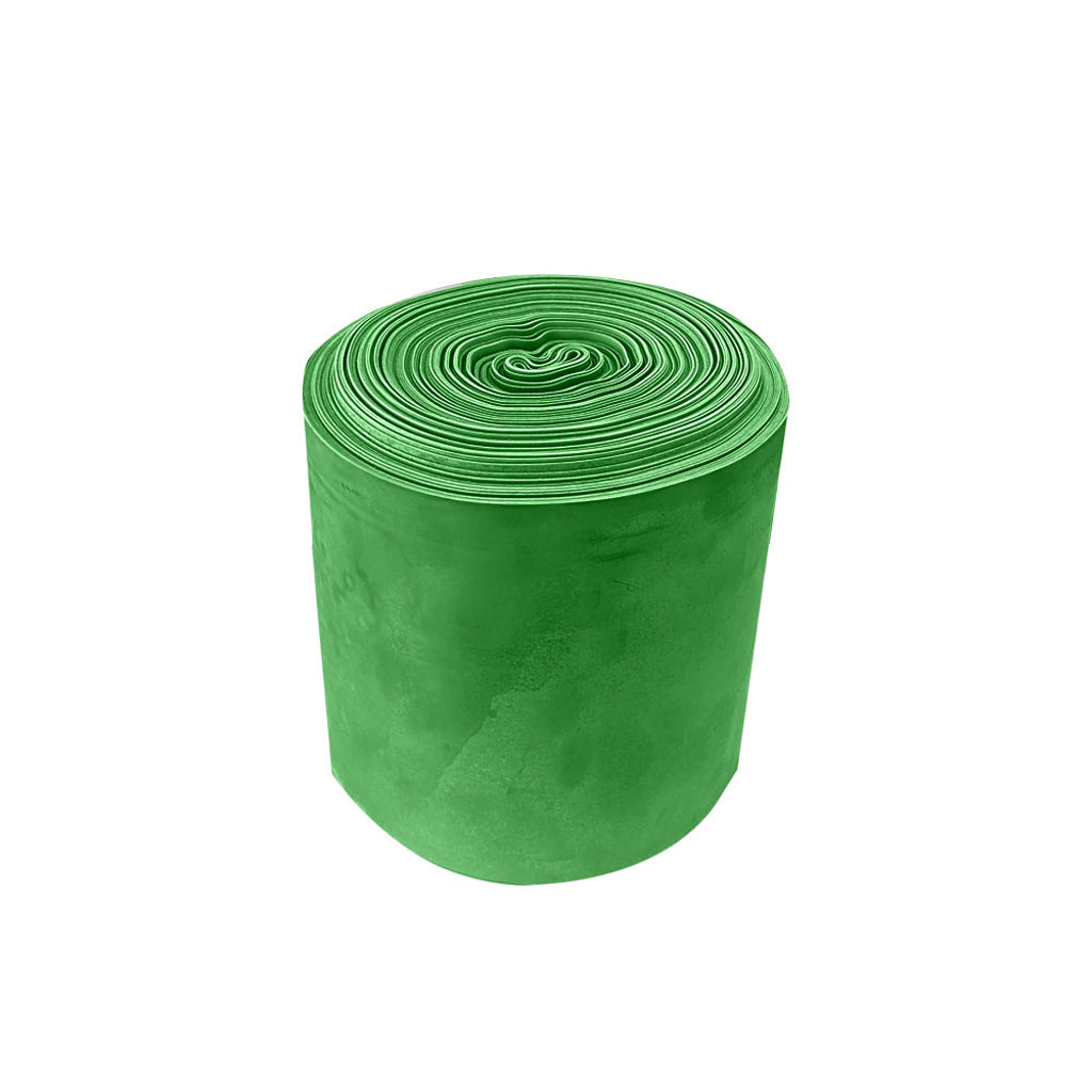 CanDo® Low Powder Exercise Band - 45,5m roll - Green - medium