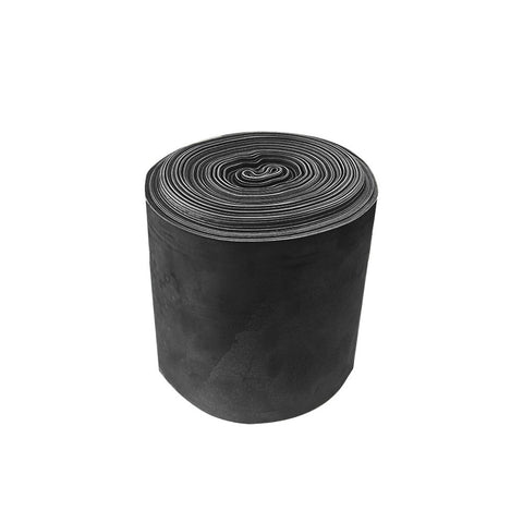 CanDo® Low Powder Exercise Band - 45,5m roll - Black - x-heavy