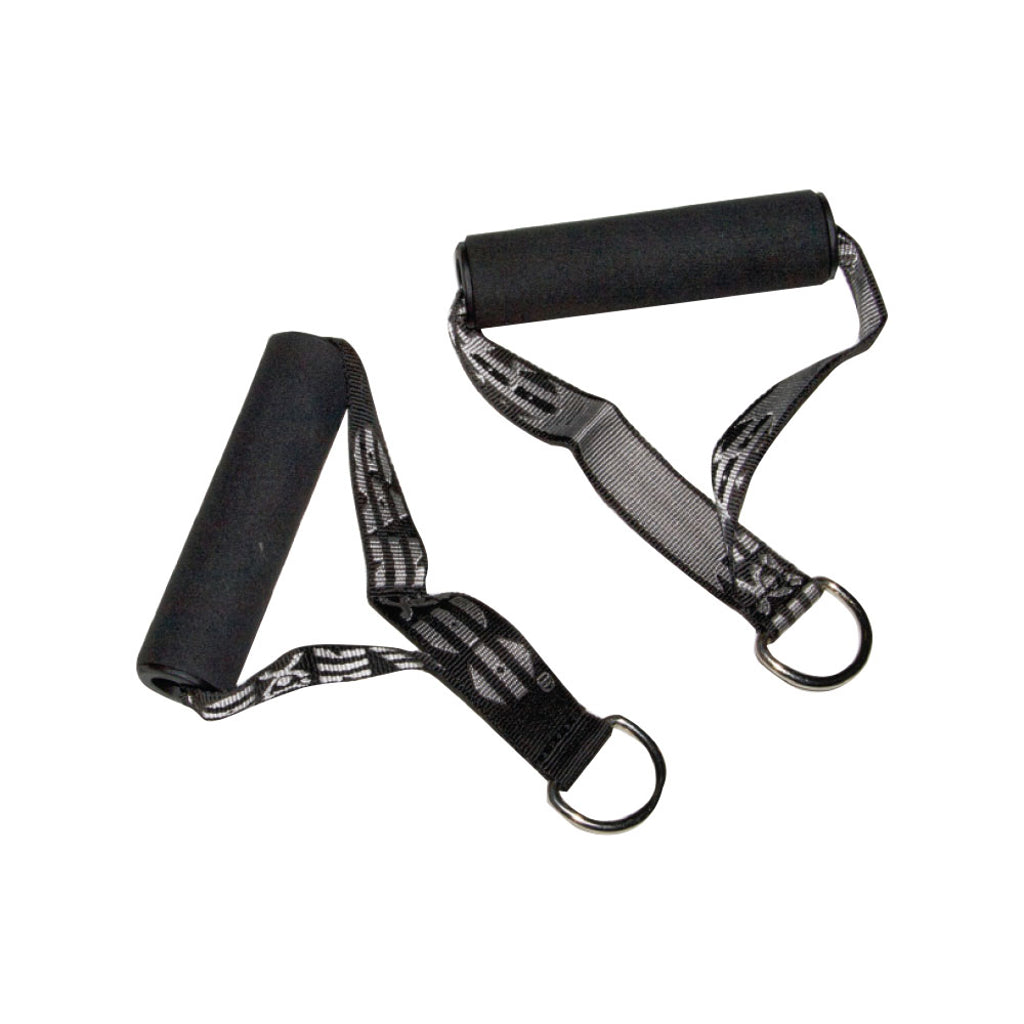 CanDo® Exercise Band - Accessory - Handle with D-ring, 1 pair