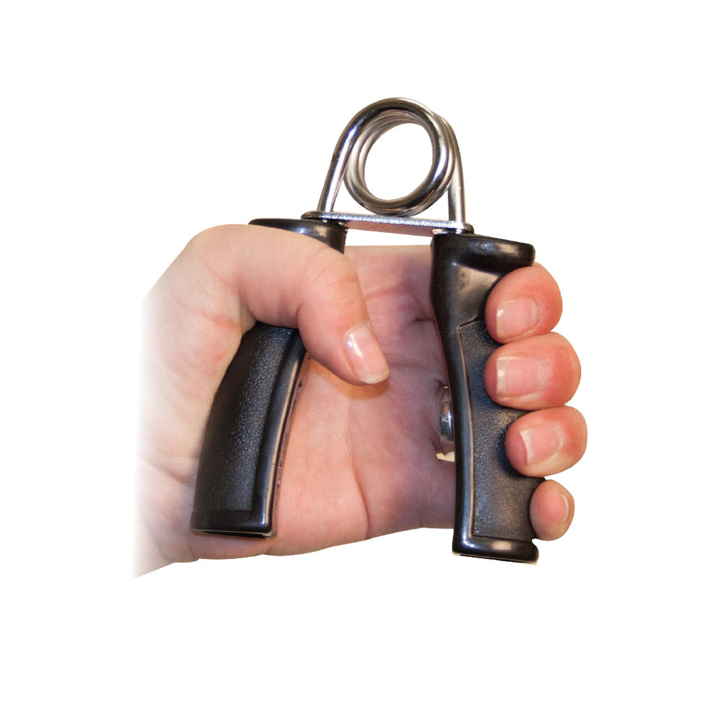 CanDo® Ergonomic Hand Grip, Pair - Black, x-heavy - 22kg