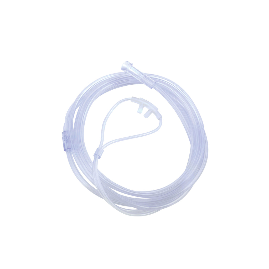 Oxygen Nasal Cannula with 2,1m tube Strait Prong, Adult