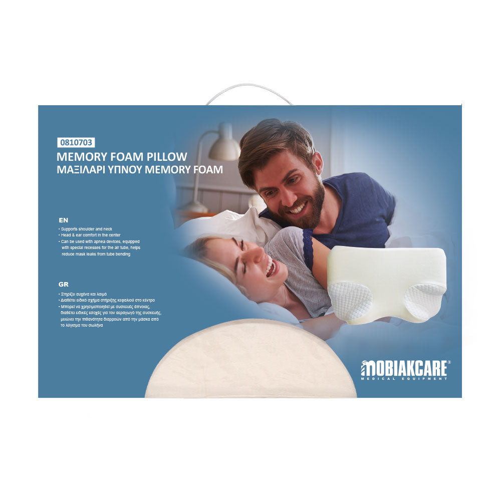 PILLOW MEMORY FOAM  FOR USE APNEA DEVICES