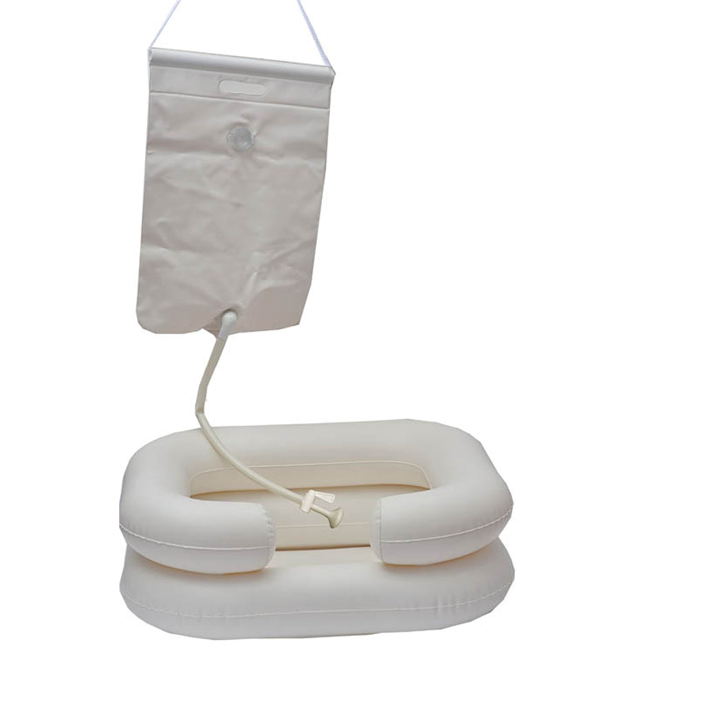 Inflatable Wash Basin with Pump & Color Box